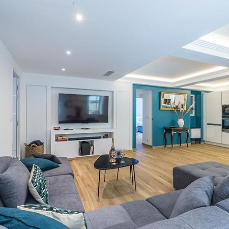 Luxury 3 Bdr Garden & Parking - Angels' Garden Apartment Nice Luaran gambar