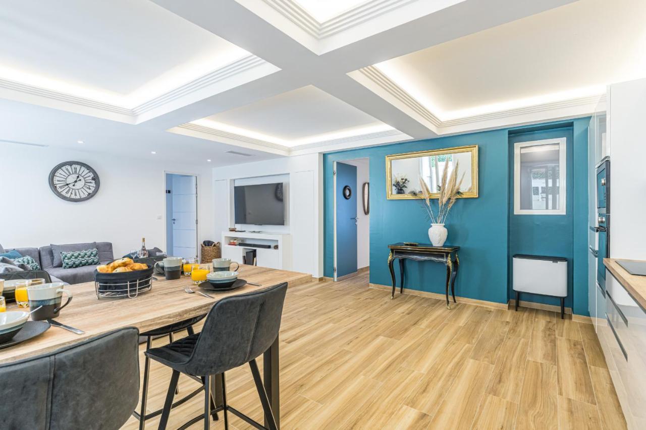 Luxury 3 Bdr Garden & Parking - Angels' Garden Apartment Nice Luaran gambar