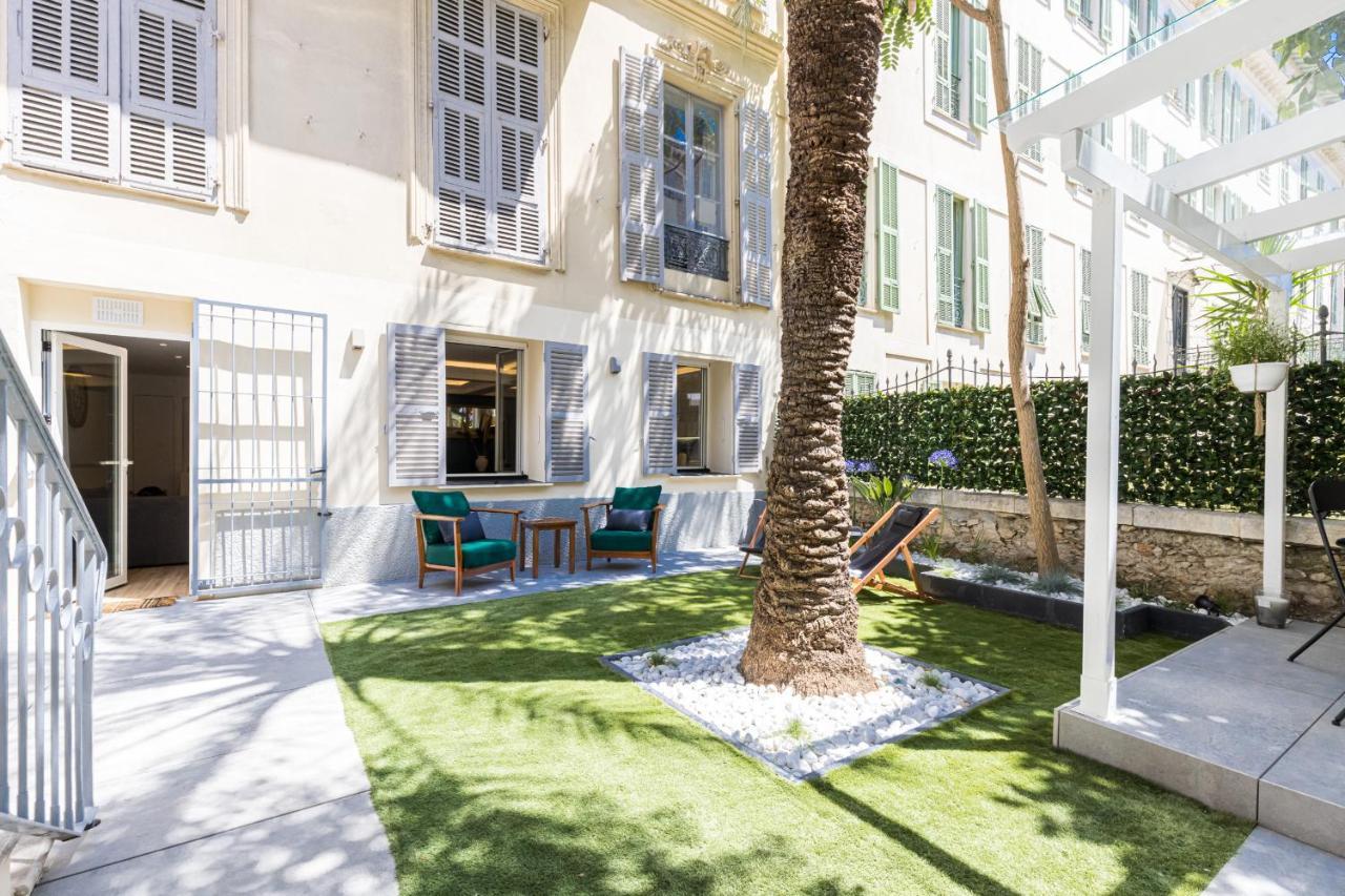 Luxury 3 Bdr Garden & Parking - Angels' Garden Apartment Nice Luaran gambar