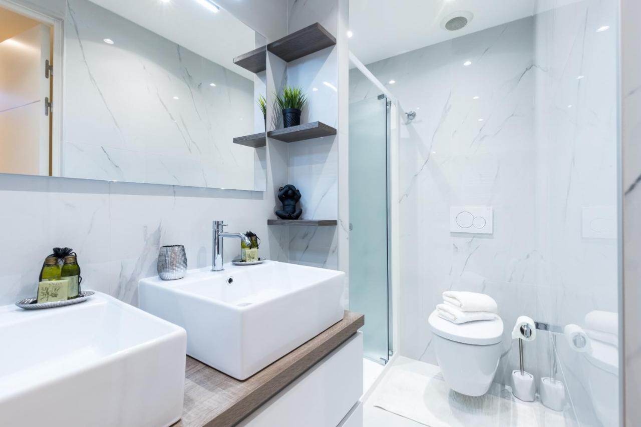 Luxury 3 Bdr Garden & Parking - Angels' Garden Apartment Nice Luaran gambar