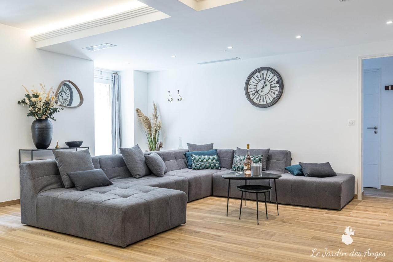 Luxury 3 Bdr Garden & Parking - Angels' Garden Apartment Nice Luaran gambar