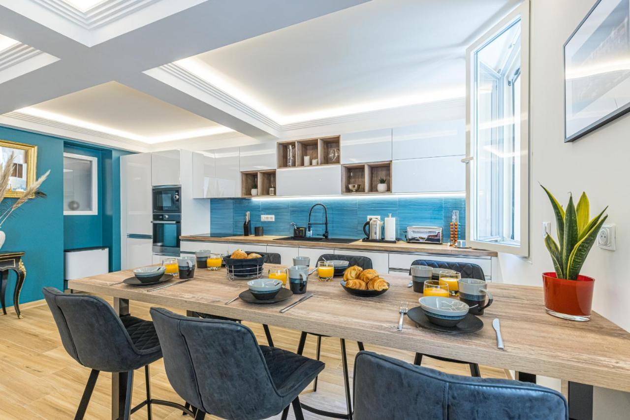 Luxury 3 Bdr Garden & Parking - Angels' Garden Apartment Nice Luaran gambar