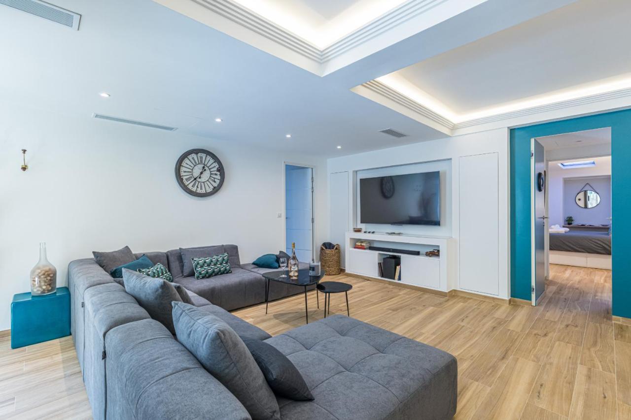 Luxury 3 Bdr Garden & Parking - Angels' Garden Apartment Nice Luaran gambar