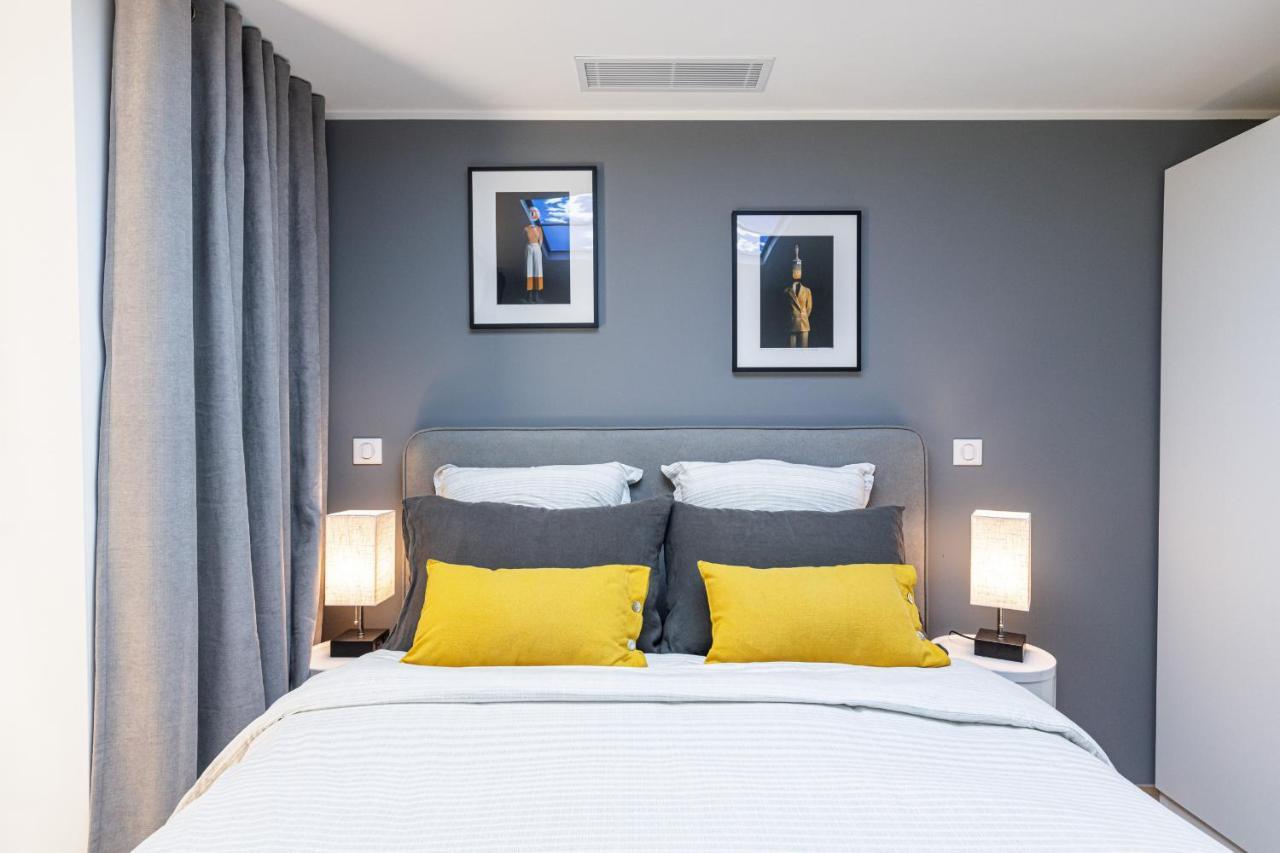 Luxury 3 Bdr Garden & Parking - Angels' Garden Apartment Nice Luaran gambar